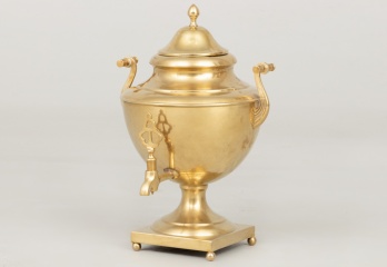 Старинный самовар из латуни код. RM4100280