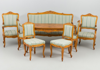 Антикварный комплект для гостиной код. RM28826