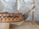 Антикварная модель корабля деревянном витринном корпусе со стеклянными стенками код. BE4165693 фото 3