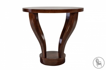 Старинный приставной столик из ореха в стиле Арт Деко код. VS3253758