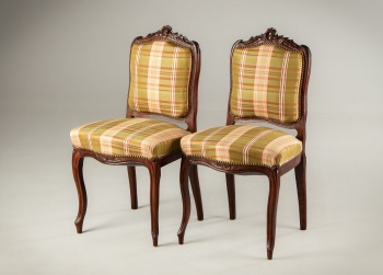 Антикварные стулья (2 шт.) из красного дерева код. RM4158793