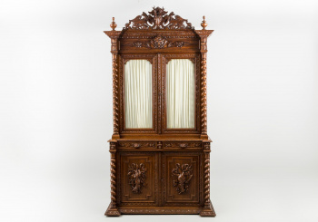 Антикварный посудный шкаф код. RM33740