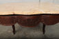 Антикварный столик из дуба с мраморной столешницей код. BE84438 фото 5
