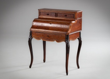 Антикварный французский ореховый секретер код. RM4135632