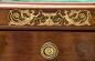 Антикварный комод из красного дерева с отделкой из бронзы код. фото 3