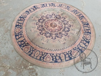 Старинный шерстяной ковер с ориентальным узором код. BE4146534