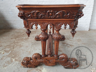 Антикварный письменный стол с выдвижным ящиком код. BE3259547