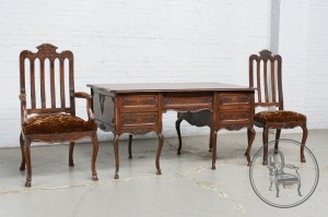 картинка Антикварный набор для рабочего кабинета салоне старинных вещей "Шебби" являющийся официальным дистрибьютором в России и Беларуси