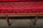 Антиварная софа из ореха в стиле ампир с малиновой обивкой код. BE107040 фото 7