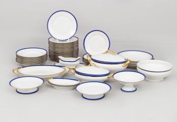 Старинный фарфоровый сервиз с позолотой код. RM4101215