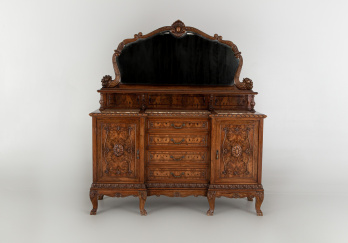 Антикварный комод с зеркалом код. RM61724