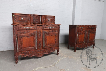Антикварные комоды (2 шт.) с накладками из металла код. BE9611