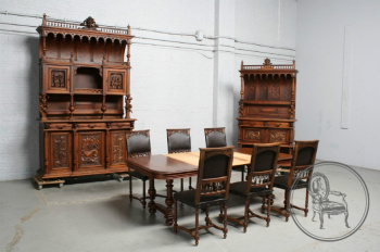 Антикварный столовый гарнитур код. BE5924