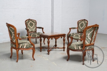 Антикварный ореховый набор для гостинной код. BE4097151