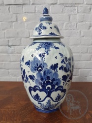 Старинная ваза Delft с ботанической росписью код. BE4097646