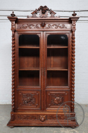 Антикварный книжный шкаф код. BE35622