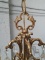 Старинная бронзовая люстра с висюльками код. BE4112885 фото 6