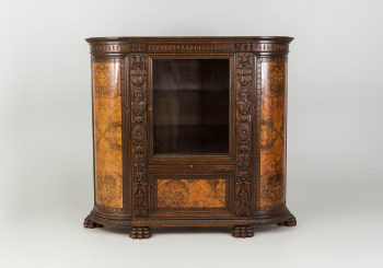 Антикварный книжный шкаф код. RM5523