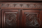 Антикварный дубовый шкаф в готическом стиле с двумя дверями код. BE107088 фото 16
