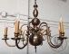 Антикварная люстра в фламандском стиле на 6 рожков код. BE107090 фото 6