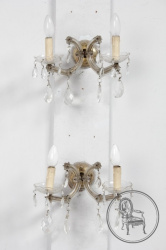 Антикварные настенные светильники (2 шт.) код. BE6480