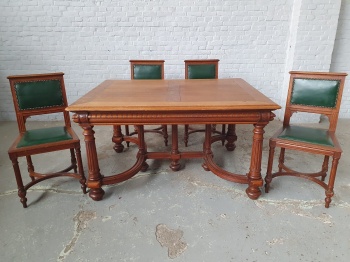 Антикварный набор для столовой в классическом стиле код. BE2031