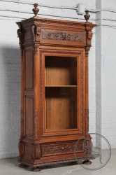 Антикварная резная витрина код. BE4097270