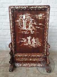 Антикварная ширма из палисандра с инкрустацией код. BE4097719