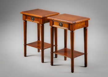 Старинные приставные столики (2 шт.) с выдвижными ящиками код.&nbsp;RM4165663