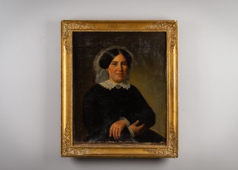 Антикварная картина, женский портрет код. RM4165409