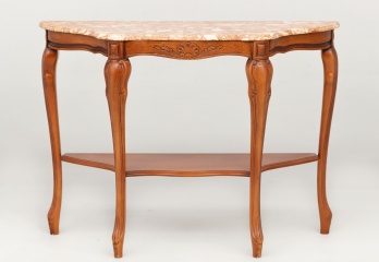Старинная консоль с мраморной столешницей код. RM4100154