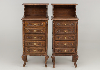 Старинные тумбочки (2 шт.) код. RM70562