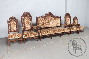 Антикварный комплект для гостиной код. BE11465