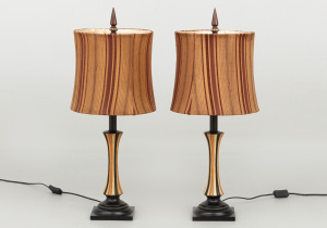 картинка Старинные настольные лампы (2 шт.) салоне старинных вещей "Шебби" являющийся официальным дистрибьютором в России и Беларуси