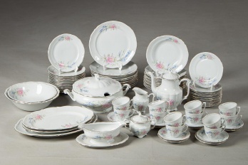 Старинный обеденный сервиз Alfreda Blocho код. RM4105077