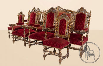 Антикварный комплект для гостиной код. VS0806