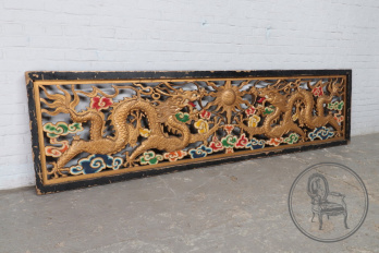 Антикварная резная декоративная панель код. BE38045