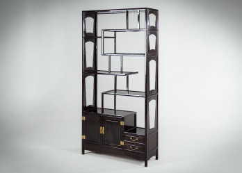 Старинный стеллаж с латунными ручками код. RM4165284