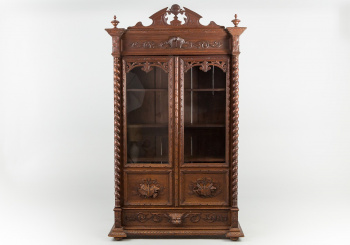 Антикварный книжный шкаф код. RM34458