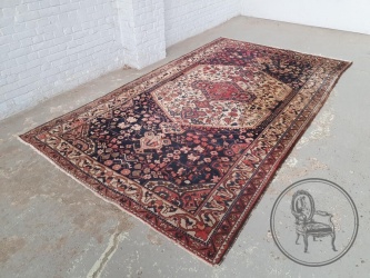 Антикварный иранский шерстяной ковер код. BE4161624