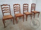 Антикварный столовый набор из стола и 4-х стульев код. BE4097674 фото 6
