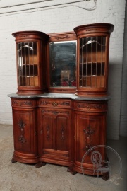 Антикварный буфет в стиле Арт-Деко с мраморной столешницей код. BE4096941