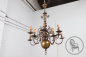 Антикварная люстра в фламандском стиле на 12 рожков код. BE107325 фото 1