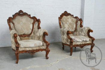 Старинные кресла (2 шт.) код. BE6383