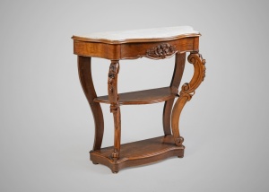 Антикварная консоль с мраморной столешницей код.&nbsp;RM4166075