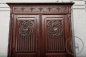 Антикварный дубовый шкаф в готическом стиле с двумя дверями код. BE4097767 фото 1