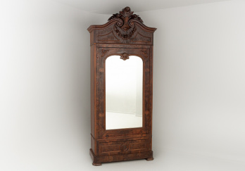 Антикварный шкаф с зеркалом код. RM59805