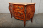 Антикварный комод из красного дерева с инкрустацией в технике маркетри и латунными накладками код. BE4096744 фото 12
