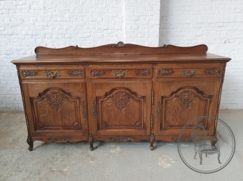 Антикварный комод из темного дуба код. BE4139740