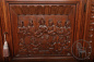 Антикварный посудный шкаф, декорированный резными сюжетными композициями код. BE106986 фото 11